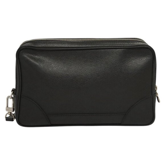 LOUIS VUITTON Taiga Pavel Clutch Bag Ardoise M32902 LV Auth BA1530 - Picture 2 of 16